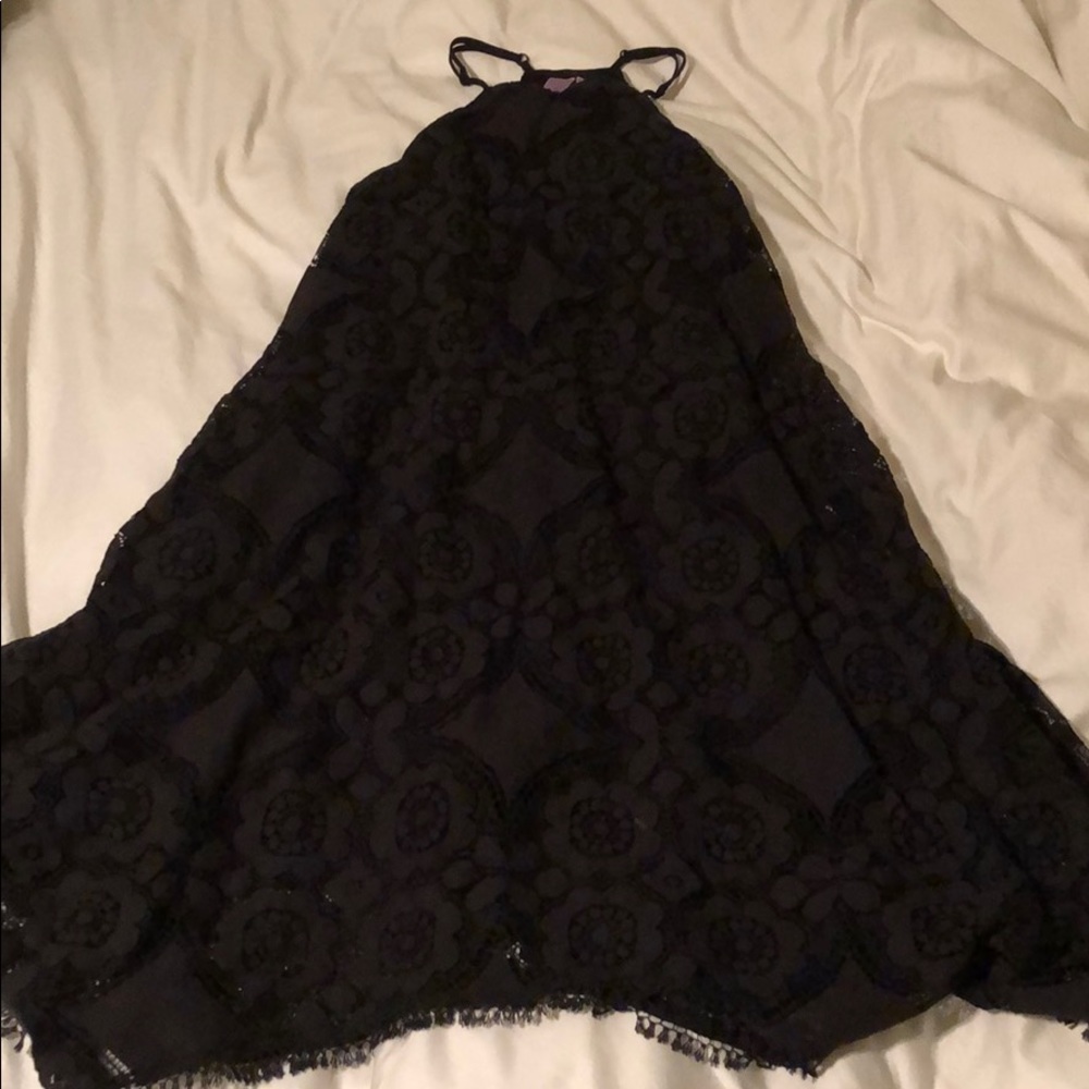 Black lace sundress